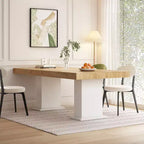 Mesa de comedor/escritorio de oficina de madera multiescena