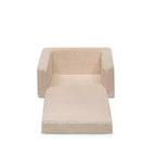 Sillón convertible 2 en 1 para niños de felpa