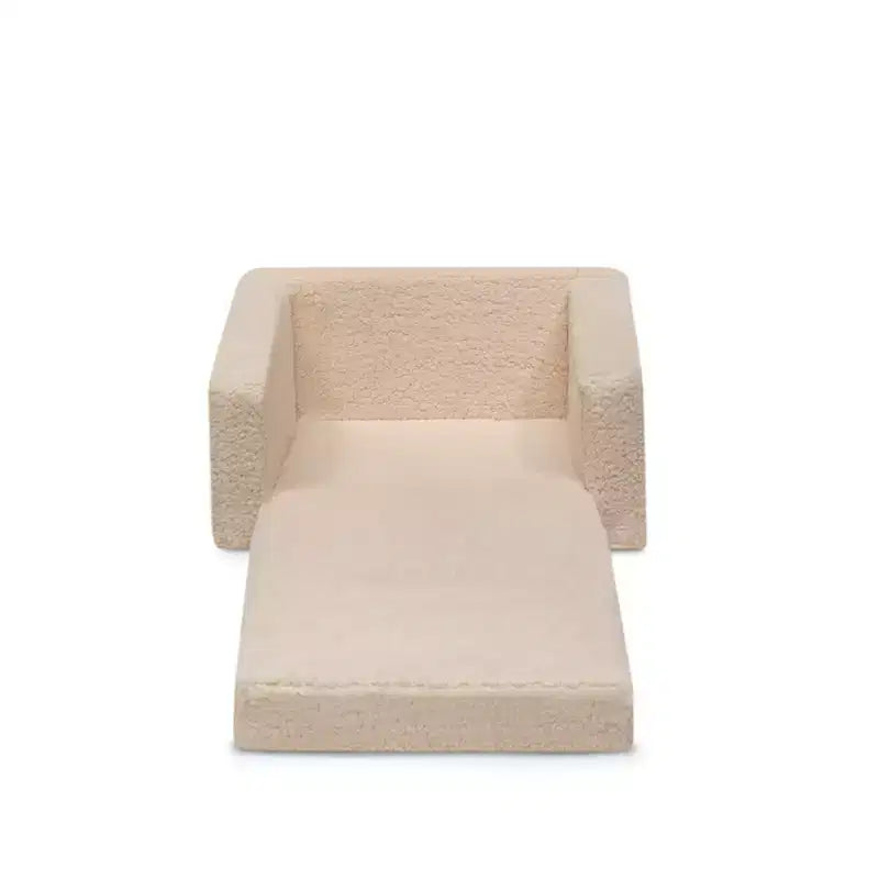 Sillón convertible 2 en 1 para niños de felpa