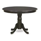 Juego de mesa de cocina para 4 personas - Mesa de comedor redonda de 42 pulgadas con 4 sillas - Juego de comedor clásico y encantador