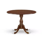Juego de comedor de 3 piezas con tapa de madera maciza con acabado de caoba - Para 4 personas