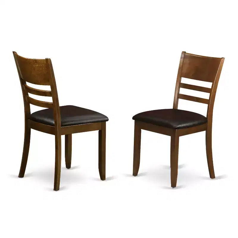 Juego de comedor rústico - Mesa con extensión y sillas - Juego de mesa de cocina estilo casa de campo