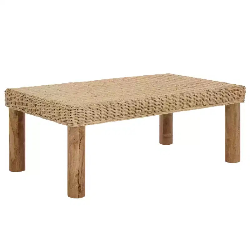 Mesa de Centro Tejida Shazza - COF6517A - Natural