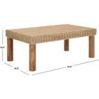 Mesa de Centro Tejida Shazza - COF6517A - Natural