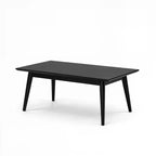 Mesa de centro rectangular de estilo moderno de mediados de siglo (40in x 20in / 1020mm x 510mm)