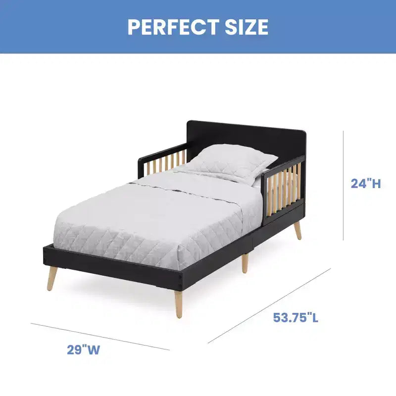 Cama para niño pequeño Logan Wood