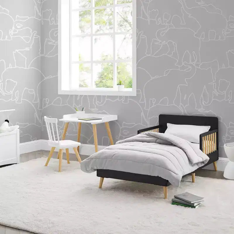Cama para niño pequeño Logan Wood