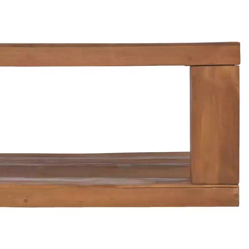 Mesa de centro de madera de teca
