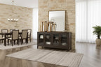 Marrón/Beige Servidor de Comedor
