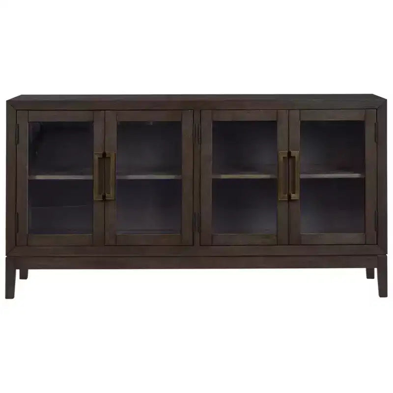 Marrón/Beige Servidor de Comedor
