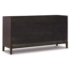 Marrón/Beige Servidor de Comedor