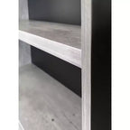 Librería con puertas Mason Modern de madera laminada 78